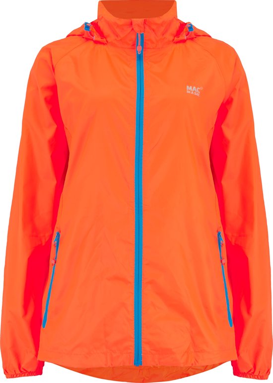 Mac in a Sac Origin 2 Regenjas Unisex - Neon Oranje - Maat XXL