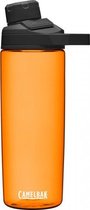 drinkfles Chute Mag 600 ml tritan oranje/zwart
