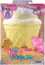 tienerpop cupcake meisjes 13 x 9 cm geel/hagel