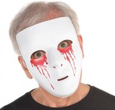 gezichtsmasker bloederige ogen 24 cm polyester one-size