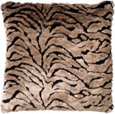 Dutch Decor KENZO - Kussenhoes met dierenprint 45x45 cm Rocky Road - bruin - met rits