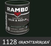 Rambo Deur & Kozijn pantser lak zijdeglans dekkend grachten groen 1128 750 ml