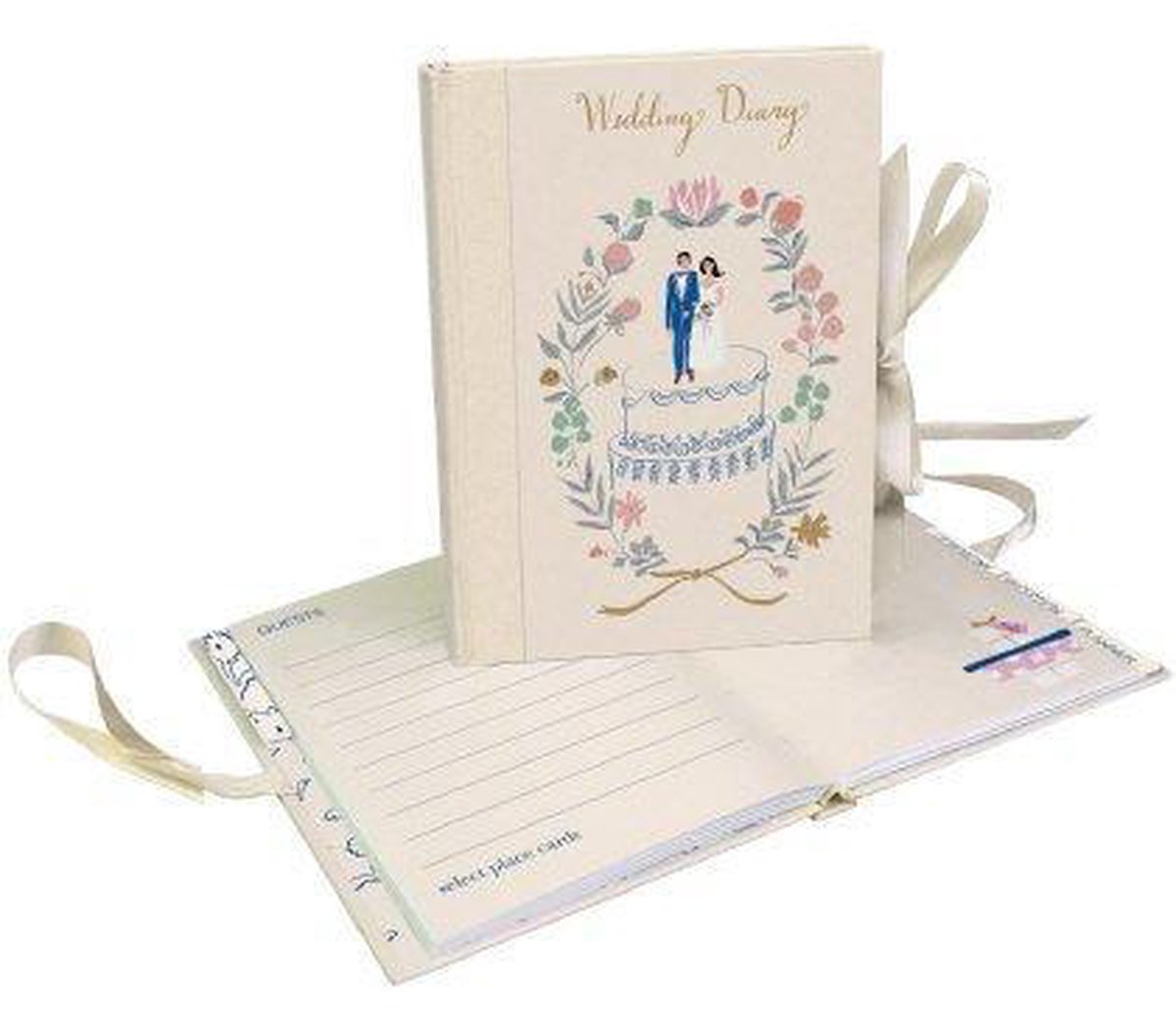 Cake Topper Wedding Diary (A5W 029)