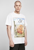 Urban Classics Heren Tshirt -XS- El Paso Oversize Wit