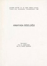 Anayasa Sözlüğü