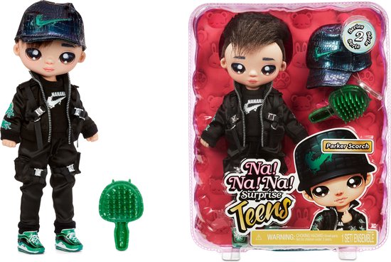 Na! Na! Na! Surprise Teens Serie 2 Parker Scorch - Modepop van Na Na Na Surprise — afbeelding 2