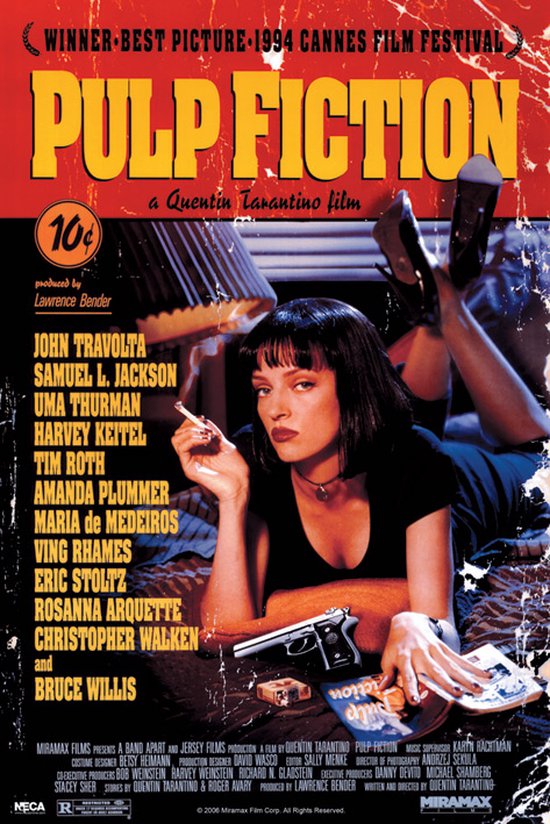 Pulp Fiction - Cover Maxi Poster