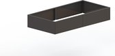 MySteel Gepoedercoat staal plantenbak Texas xxl 2400x1200  - Kleur: RAL9010 (wit) - Hoogte: 300mm