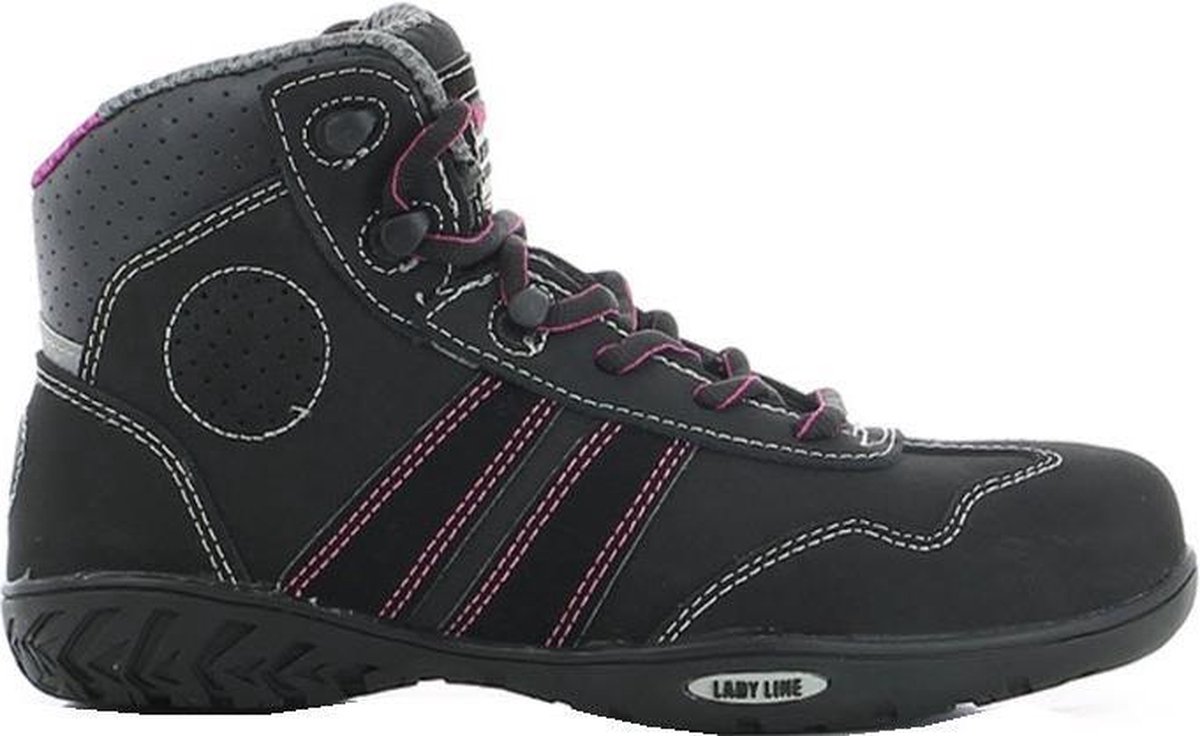 Safety Jogger Dames werkschoen ISIS S3 SRC - Zwart - 41