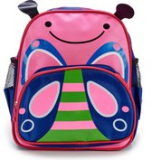 Pincello Rugzak Vlinder Junior 6,3 Liter 29 Cm Polyester Roze