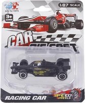raceauto Formula jongens 8 cm diecast zwart