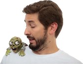 halloweendecoratie Buddy Zombie 18 cm groen