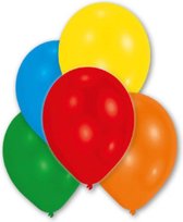 ballonnen Metallic 27,5 cm latex 10 stuks