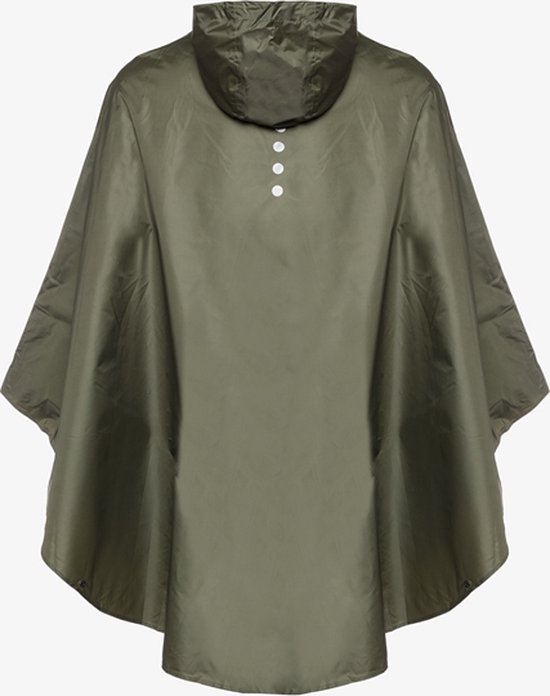 Mountain Peak dames/heren regenponcho - Groen | bol.com