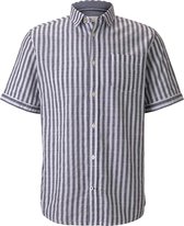 Tom Tailor  Overhemd - 1025967 Marine (Maat: XL)