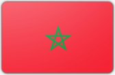 Vlag Marokko - 200 x 300 cm - Polyester