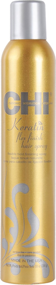 Bol.com CHI - Keratin - Flexible Hold Hairspray - 284 ml aanbieding