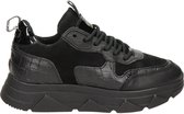 Steve Madden Pitty dames dad sneaker - Zwart - Maat 39