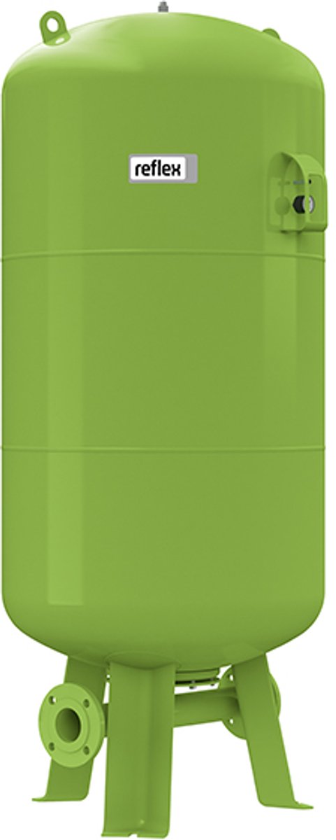 Reflex Refix DT Doorstromend Membraandrukexpansievat Sanitair Met Duo-Aansluiting 200l DN 50/PN 16 10bar Groen