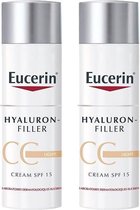 Eucerin Hyaluron-Filler CC Cream Light 2x50ml