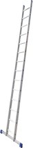 ALX enkele ladder - 14 treden - 450cm werkhoogte - Aluminium