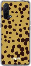 6F hoesje - geschikt voor OnePlus Nord CE 5G -  Transparant TPU Case - Cheetah Print #ffffff