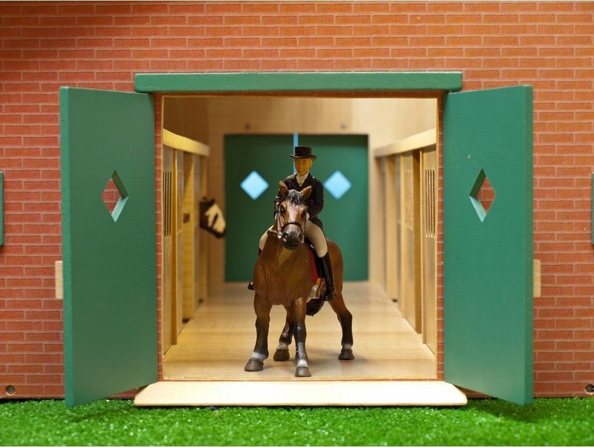 Kids Globe Paardenstal met 7 boxen, 1:24 — afbeelding 13