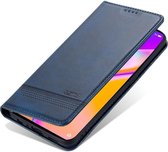 AZNS Oppo A94 / Oppo Reno5 Lite Portemonnee Book Case Kunstleer Blauw