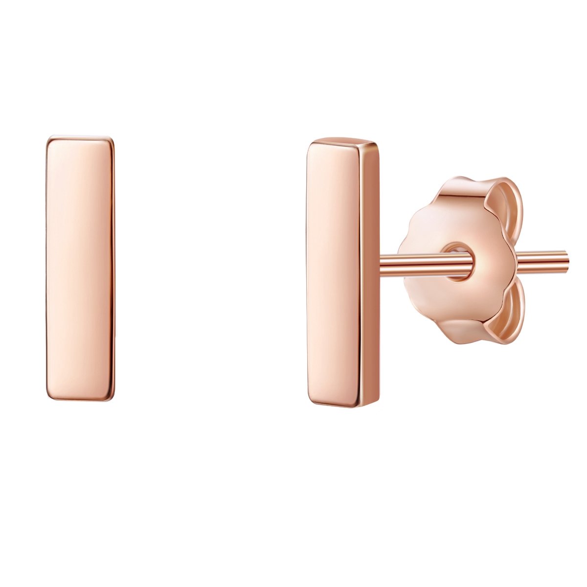 Glanzstücke München Ohrstecker Sterling Silber rosévergoldet