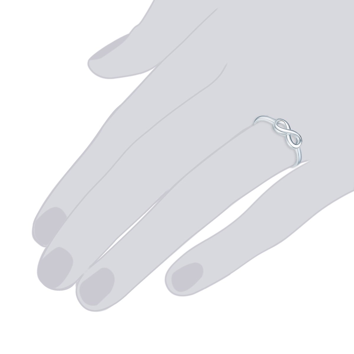 Rafaela Donata Rafaela Donata Zilveren ring Sterling zilver