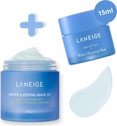 Laneige Water Sleeping Mask EX 70 ML (Renewed) - Korean Beauty Skincare - Hydraterende Gezichtsverzorging
