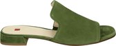 Hogl 101502 - Volwassenen Dames slippersMoederdag - Kleur: Groen - Maat: 37