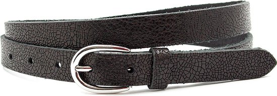 Ceintures Thimbly Ceintures Pantalons Femme en Cuir Zwart 95 cm