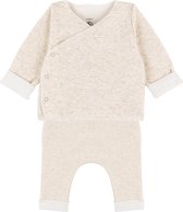 Petit Bateau - Gewatteerd overslag babysetje