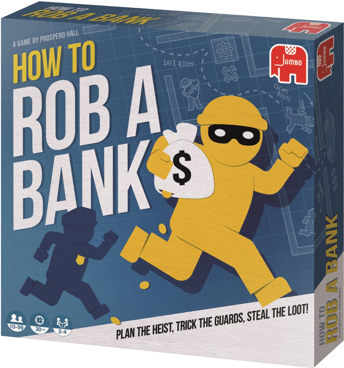Jumbo How to Rob a Bank - Bordspel