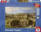 Schmidt puzzel Huis bij het meer - 1000 stukjes - 12+