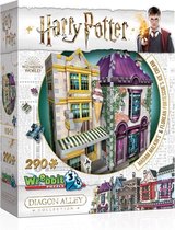 Madam Malkin’s and Florean Fortescue - Slug and Jiggers - Wrebbit 3D Puzzel - Harry Potter - 290 Stukjes