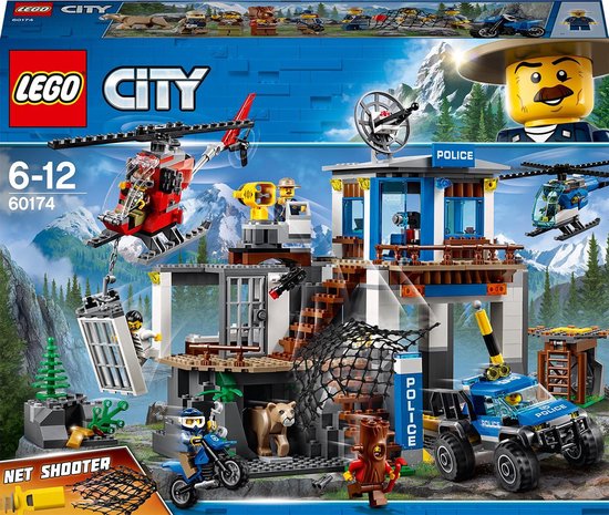LEGO City Le poste de police de montagne - 60174 | bol.com