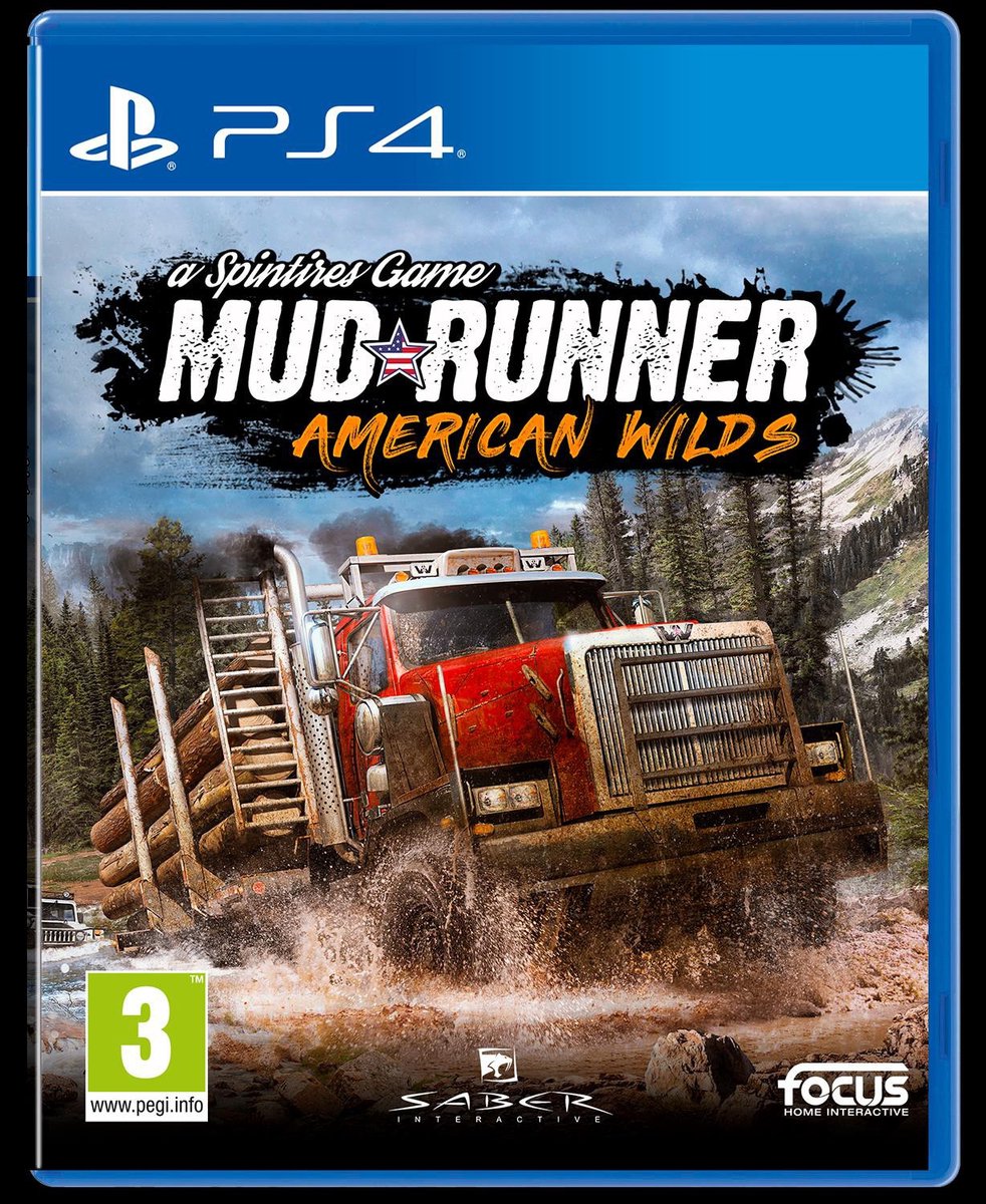 PS4 Spintires Mud Runner - American Wild