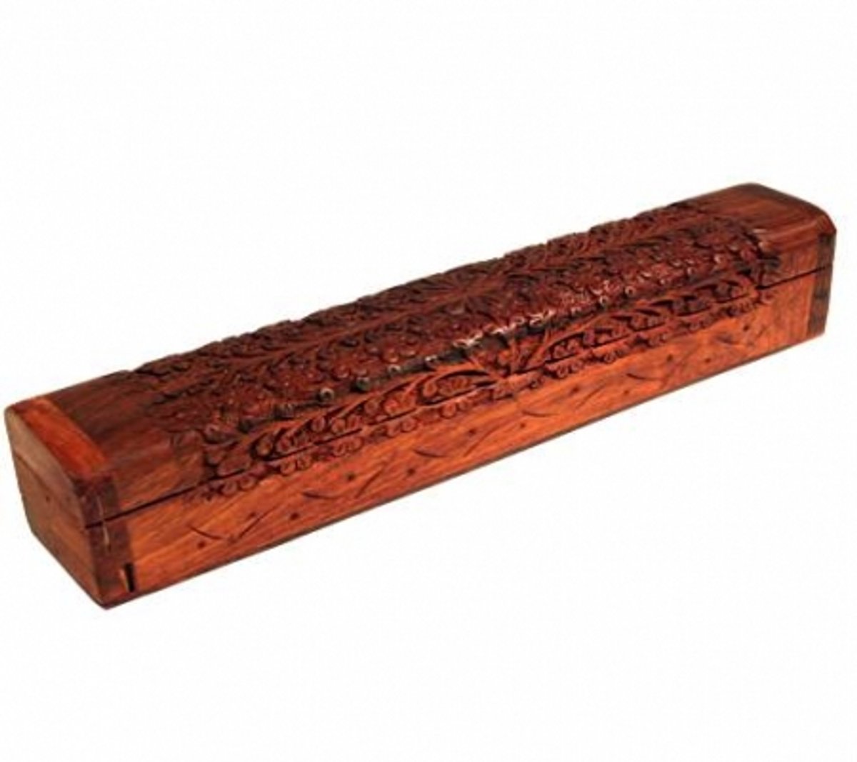 Wierookstokjes brander en bewaardoos bloemdecor