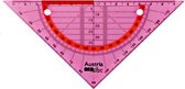 Aristo Geodriehoek Geo Flex Flexibel 16 Cm Roze