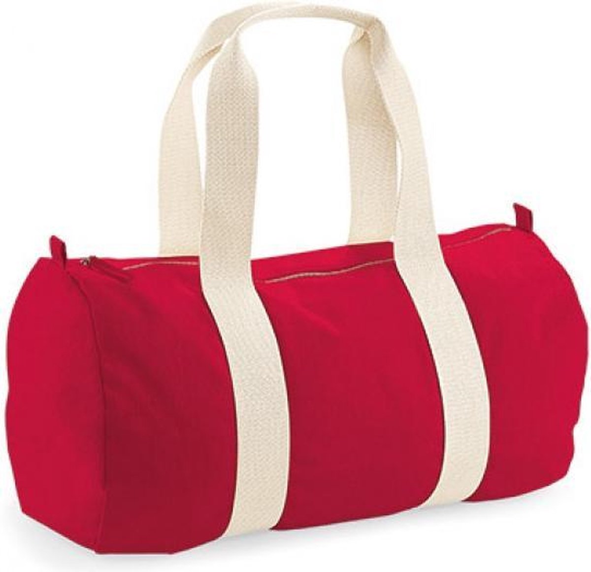 EarthAware® Organic Barrel Bag (Rood)