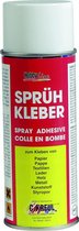 LIJMSPRAY -ZINAPS 3X Power Spray Adhesive Super Lijm Zelfklevende Sproeierlijm Transparant 400 ml inclusief wegwerphandschoenen (WK 02129)