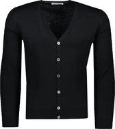 Gran Sasso  Vest Zwart Normaal - Maat XL  - Heren - Herfst/Winter Collectie - Wol