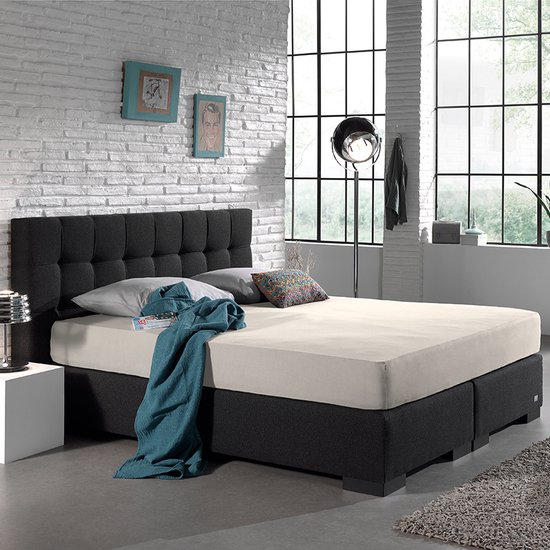 Dreamhouse Dubbel Jersey Hoeslaken – 190/200x220/230 – Creme – Lekker Zacht