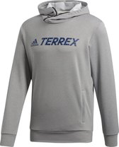 adidas Performance Logo Hoody Heren Sweatshirt grijs