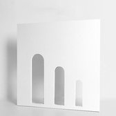 Grote Drie Arch Deur Massief Houten Geometrische Polygoon Camera Props Creatieve Fotografie Ornamenten