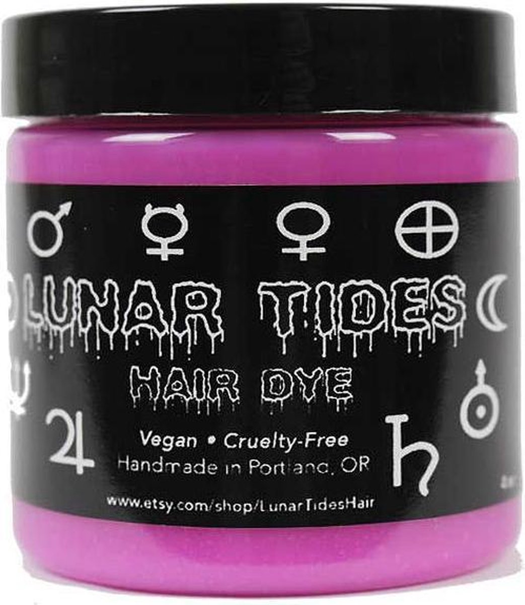 Geleerde Versnipperd Verstenen Petal Pink. semi permanente haarverf roze - 118 ml - Lunar Tides | bol.com