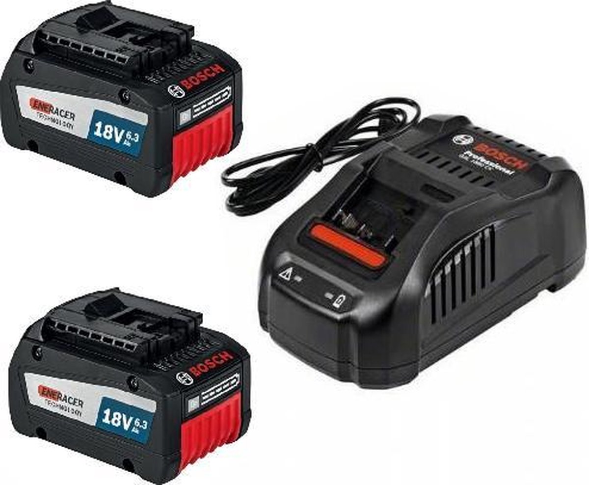 Bosch Professional GBA 18V Batterij en lader starterset - Met 2x GBA ...