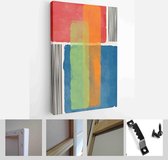 Set of Abstract Hand Painted Illustrations for Wall Decoration, Postcard, Social Media Banner, Brochure Cover Design Background - Modern Art Canvas - Vertical - 1962474115 - 40-30